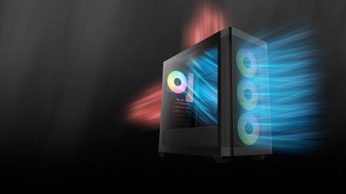 GAMDIAS ATHENA M3, 2000W, Tempered Glass, Type-C, Mesh Ön Panel, ARGB, ATX, Professional GAMING KASA